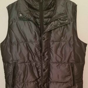 Express Vest L Black Puffer